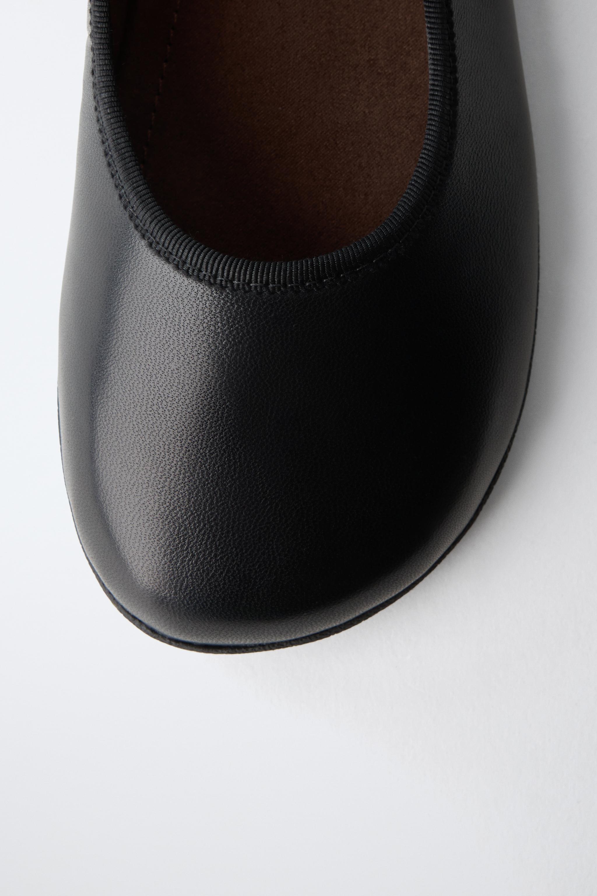 LEATHER BAREFOOT BALLET FLATS